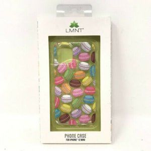 NWT LMNT PHONE CASE FOR IPHONE 12 MINI MACAROON‎ PATTERN 636i